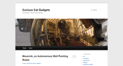 Desktop Screenshot of gadgets.curiouscatnetwork.com