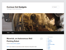 Tablet Screenshot of gadgets.curiouscatnetwork.com