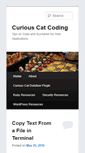 Mobile Screenshot of code.curiouscatnetwork.com